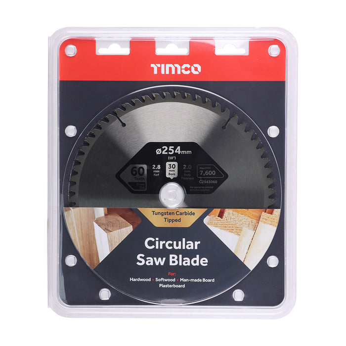 Circular Saw Blade - Trimming/Crosscut - Medium/Fine