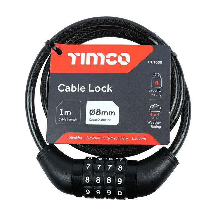 Combination Cable Lock