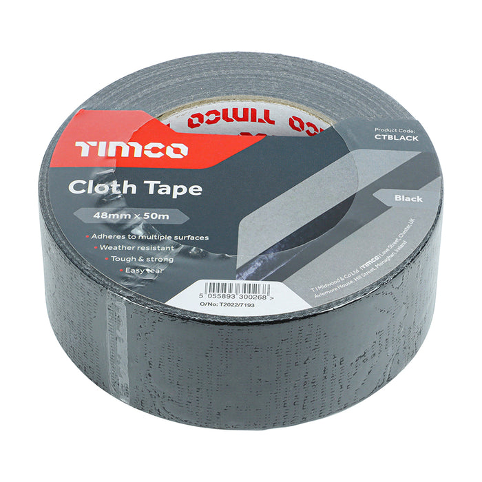 Cloth Tape - Black