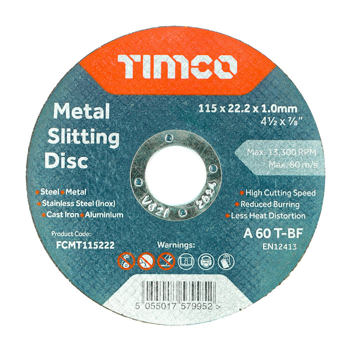 Bonded Abrasive Disc - For Cutting