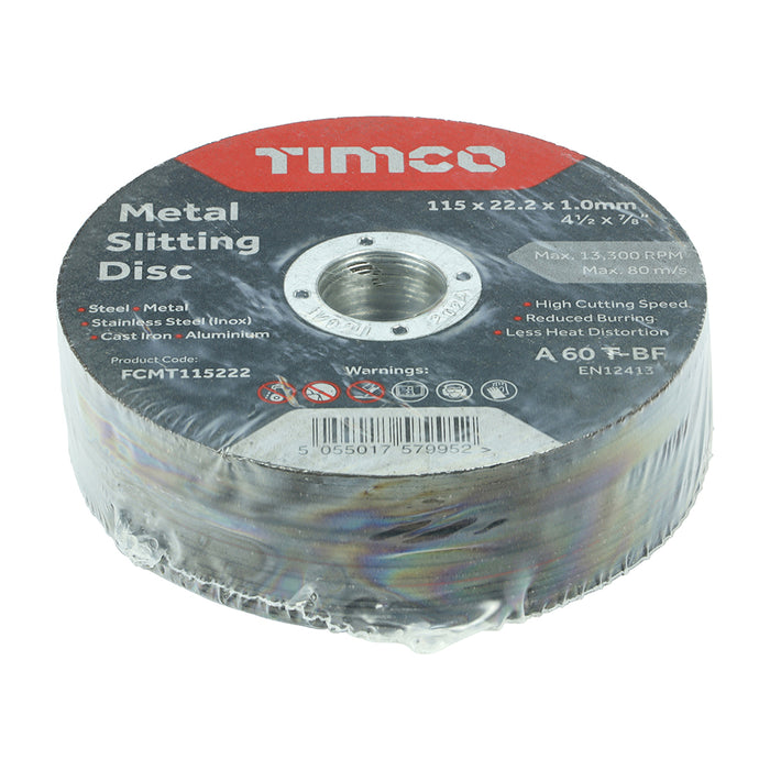 Bonded Abrasive Disc - For Cutting