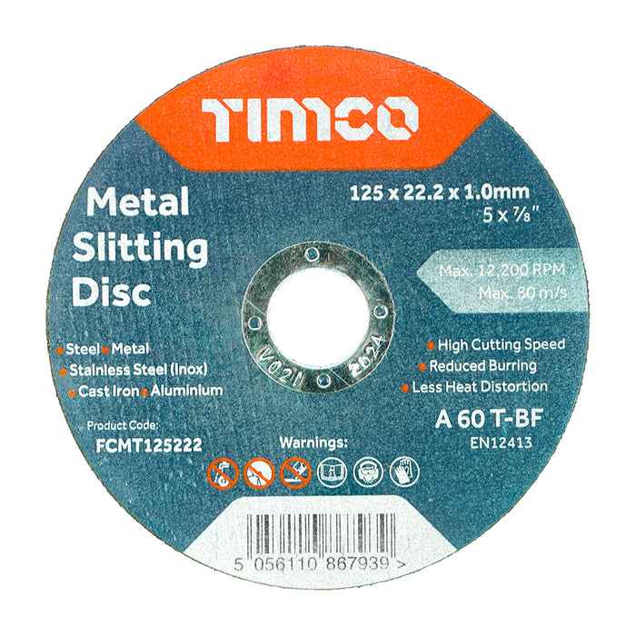 Bonded Abrasive Disc - For Cutting