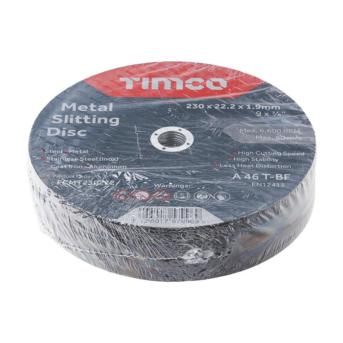 Bonded Abrasive Disc - For Cutting