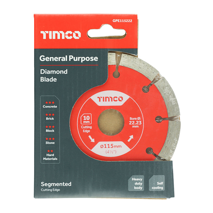 General Purpose Diamond Blade - Segmented