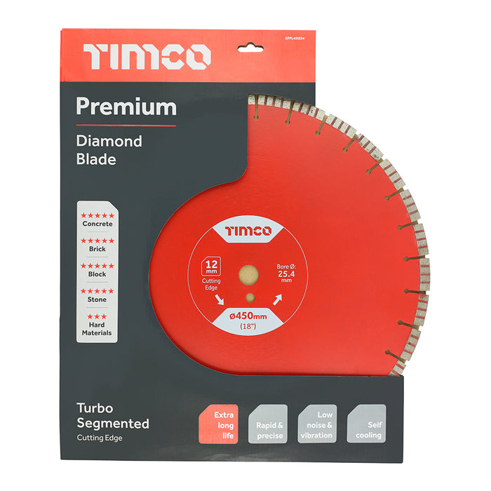 Premium Diamond Blade - Turbo Segmented