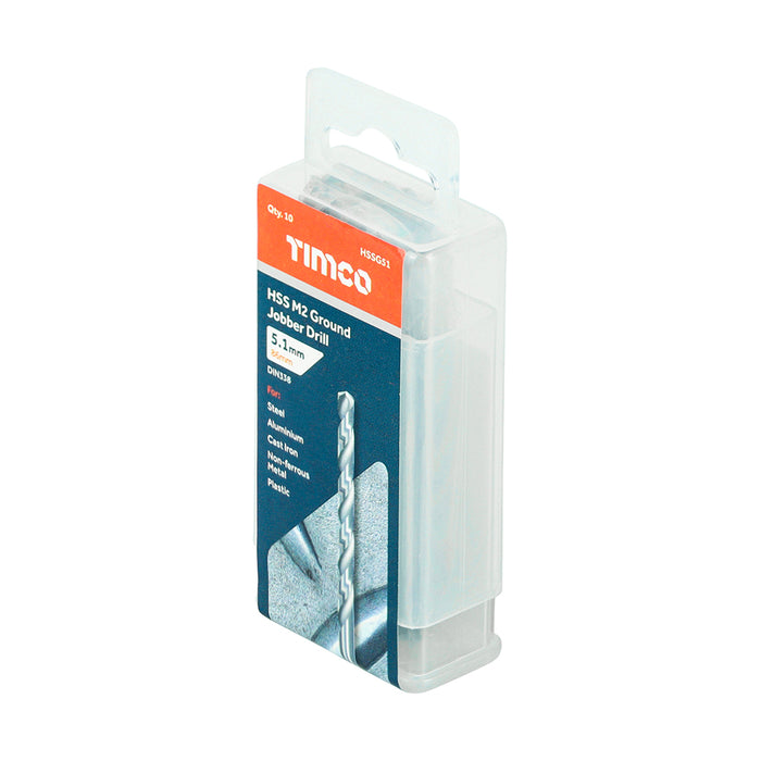 Ground Jobber Drills - HSS M2