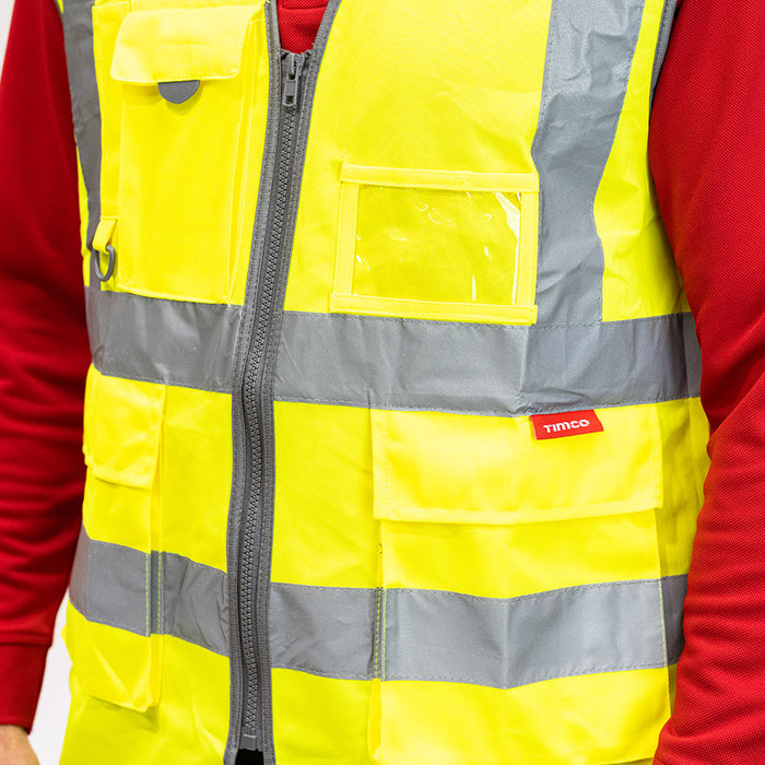 Hi-Visibility Executive Vest - Yellow