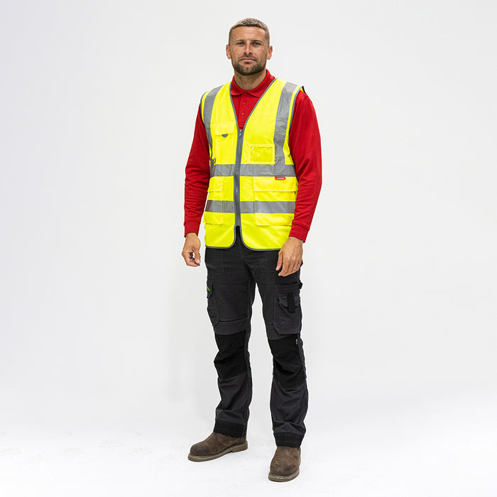 Hi-Visibility Executive Vest - Yellow