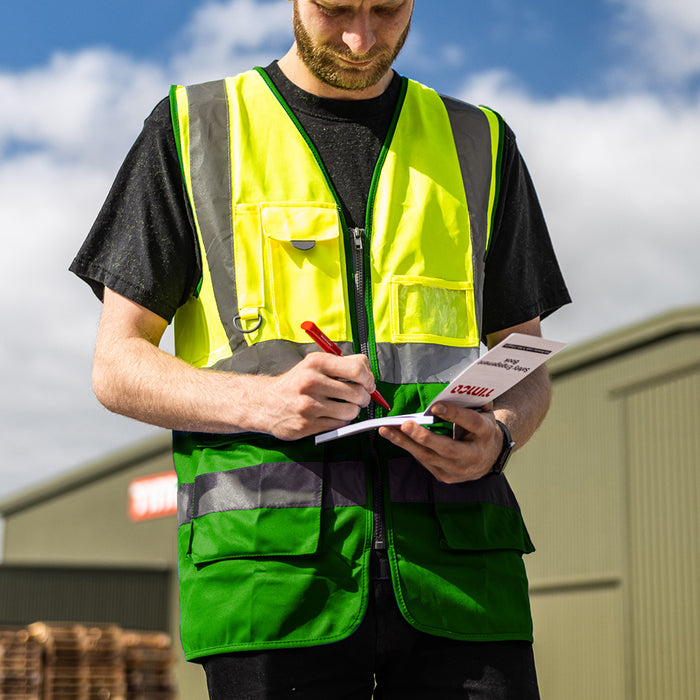 Hi-Visibility Executive Vest - Yellow & Green