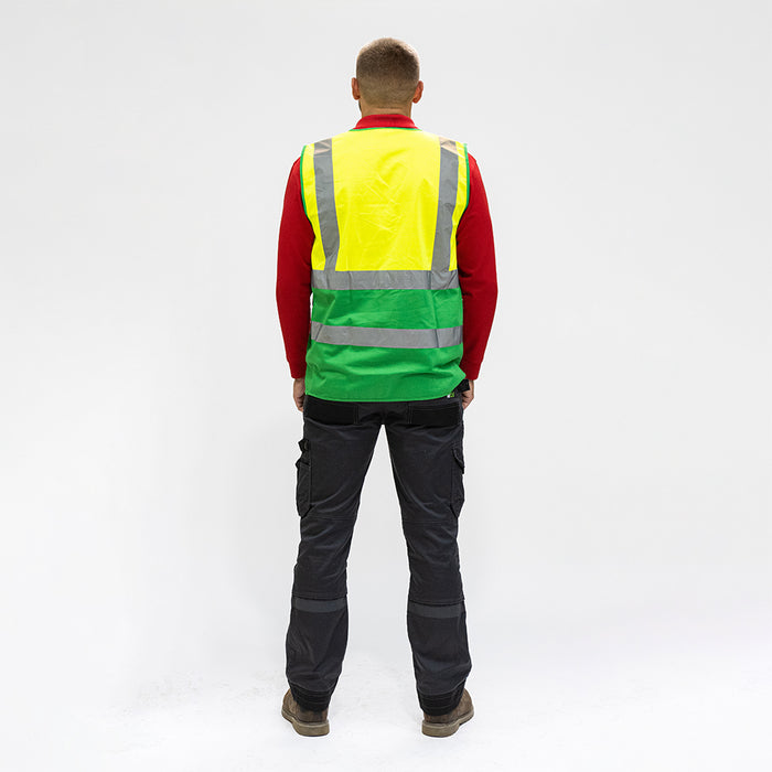 Hi-Visibility Executive Vest - Yellow & Green