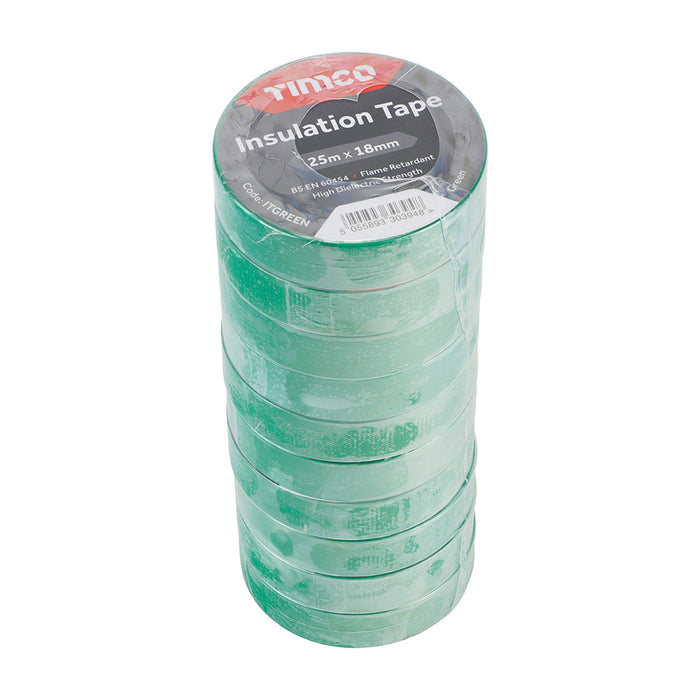 PVC Insulation Tape - Green