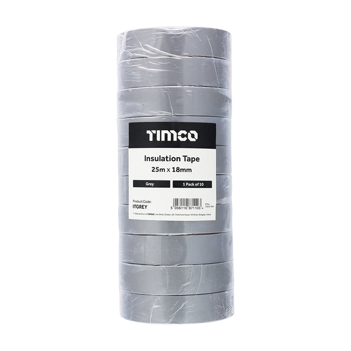 PVC Insulation Tape - Grey