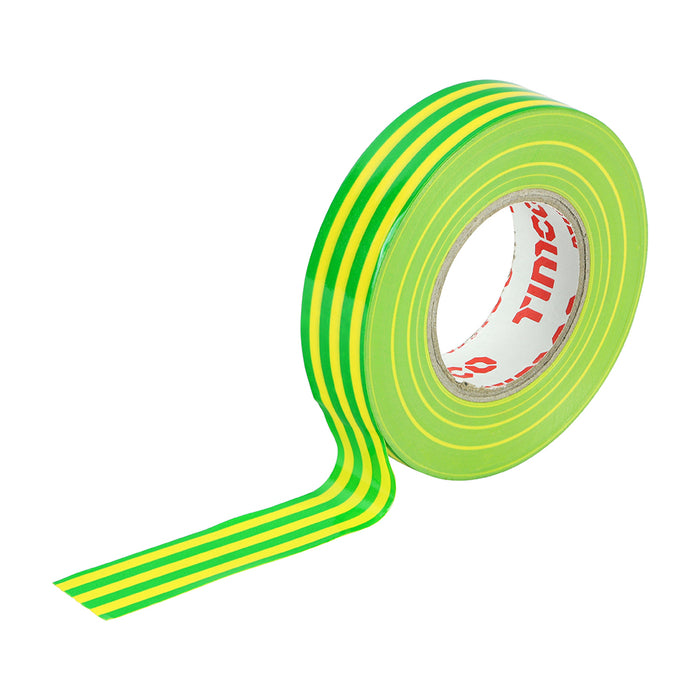 PVC Insulation Tape - Green & Yellow Stripe