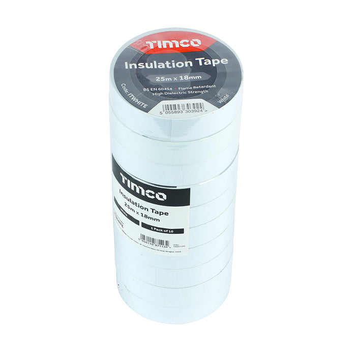 PVC Insulation Tape - White