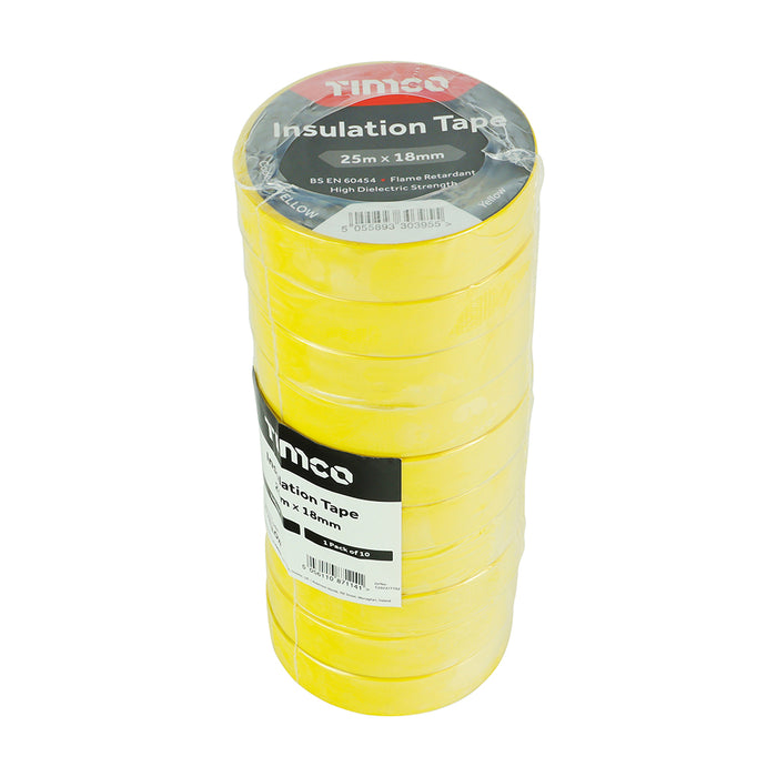 PVC Insulation Tape - Yellow