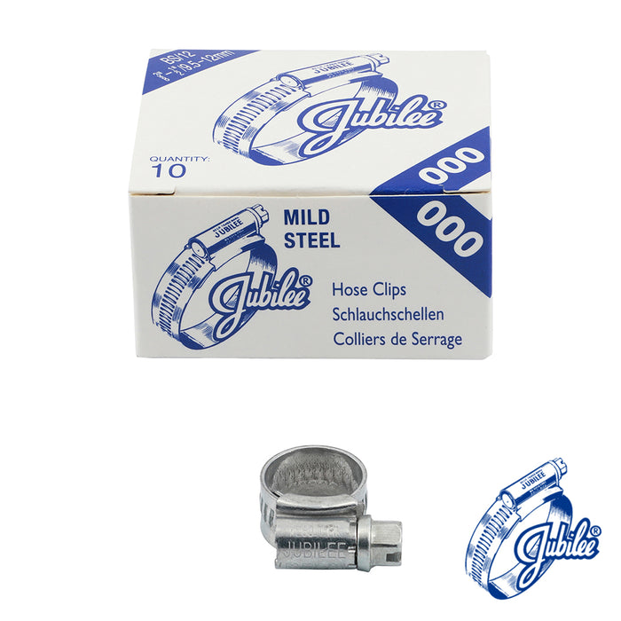 Jubilee Clip Mild Steel - 000MS