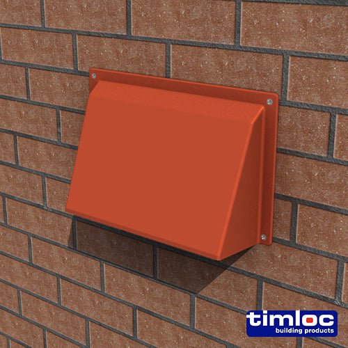 Timloc External Cowl - Terracotta - ABC96TE