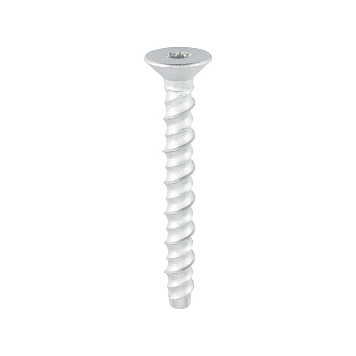 Multi-Fix Masonry Bolts - Countersunk - Exterior - Silver