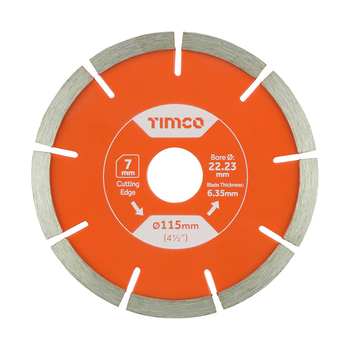 Mortar Raking Diamond Blade - Segmented