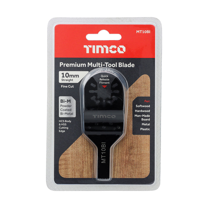 Premium Multi-Tool Blade - Straight - For Wood/Metal