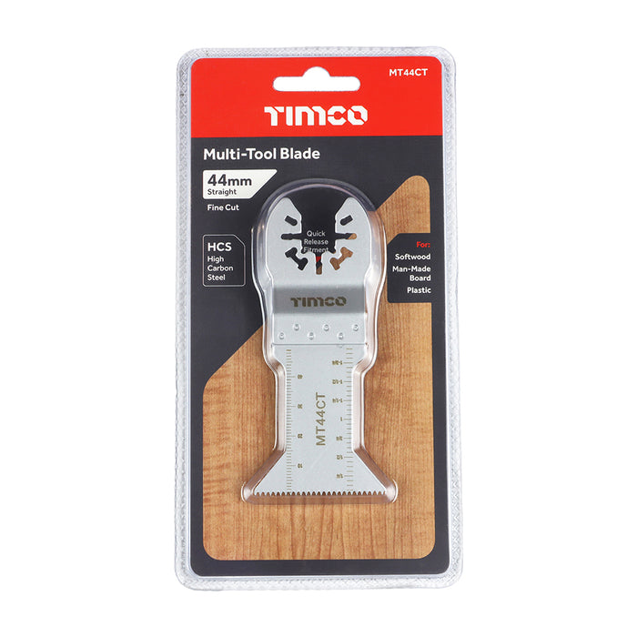 Multi-Tool Blades - Straight Coarse - For Wood