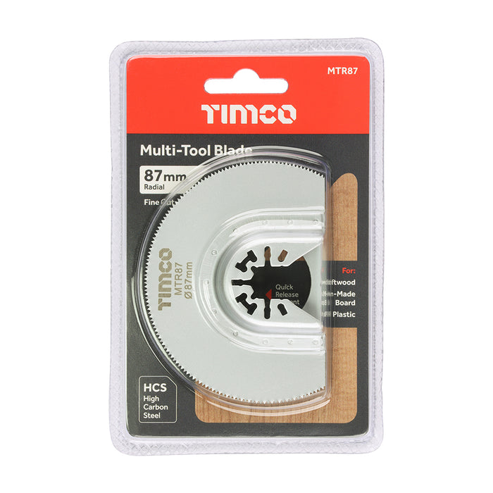 Multi-Tool Blade - Radial - For Wood