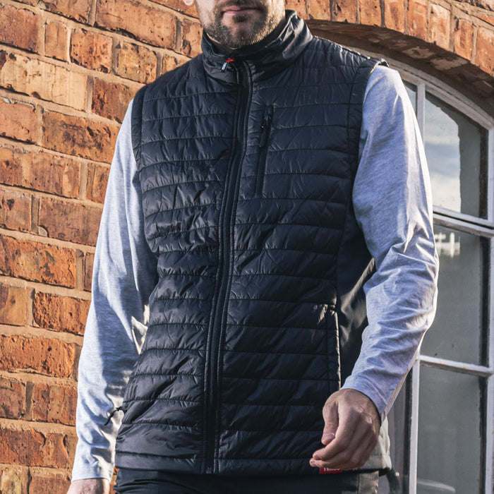 Padded Bodywarmer - Grey/Black