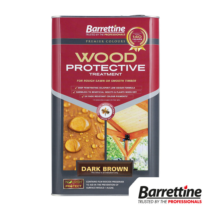 Wood Protective Treatment - Dark Brown