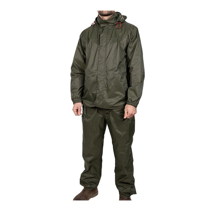 Rain Jacket & Trousers - Green