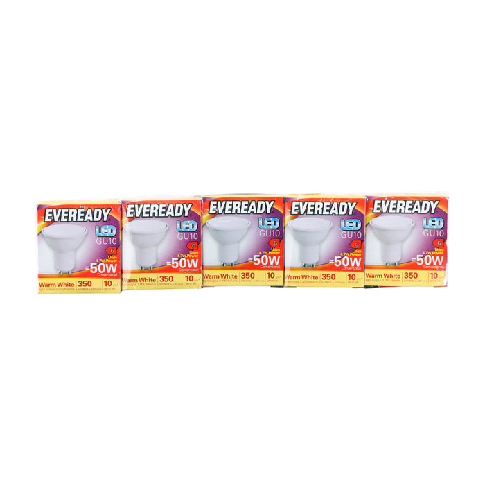 Eveready LED Spot Light Bulb - GU10 - 320 Lumen - 4.7W - Warm Light