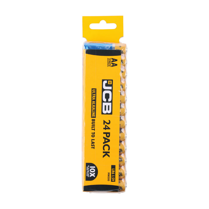 JCB Ultra Alkaline Batteries Trade Pack