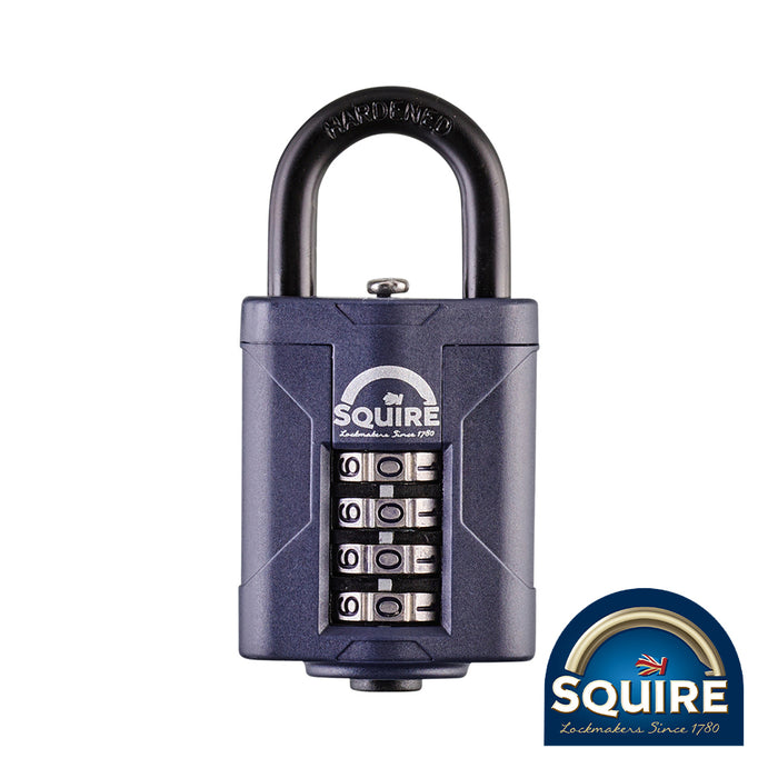 Combination Padlock - Steel Open Shackle - CP40