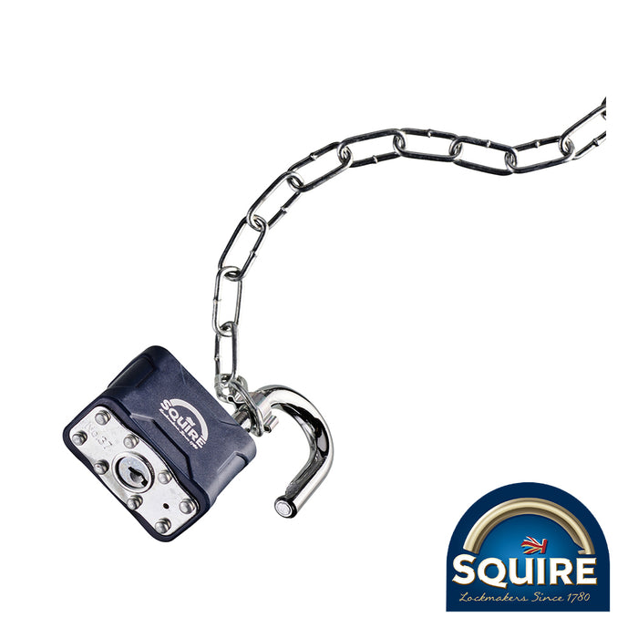 TIMCO Stronglock Laminated Padlock & Chain - 45mm