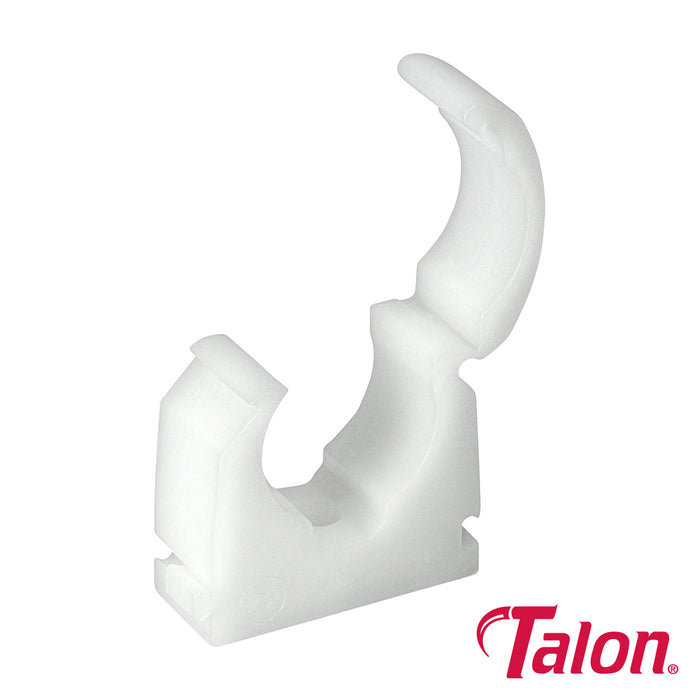 Single Hinged Clip - White - TS22