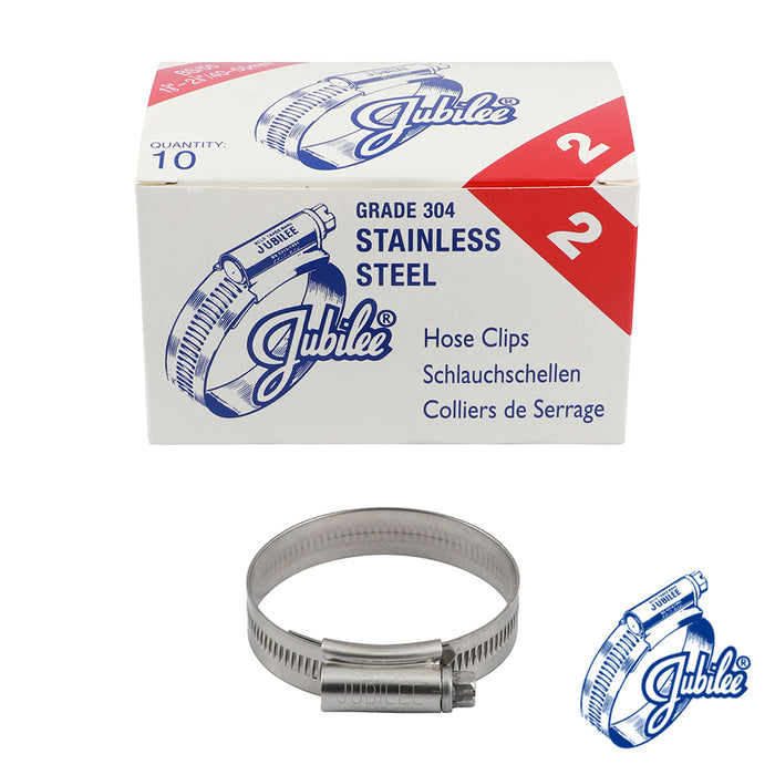 Jubilee Clip Stainless Steel 40-55mm