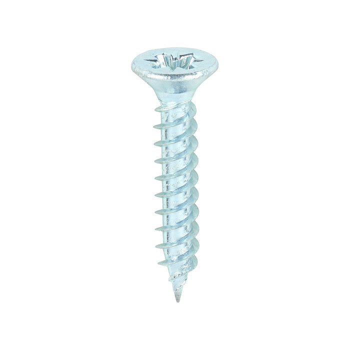 TIMCO Twin-Threaded Countersunk Silver Woodscrews - 5 x 3/4