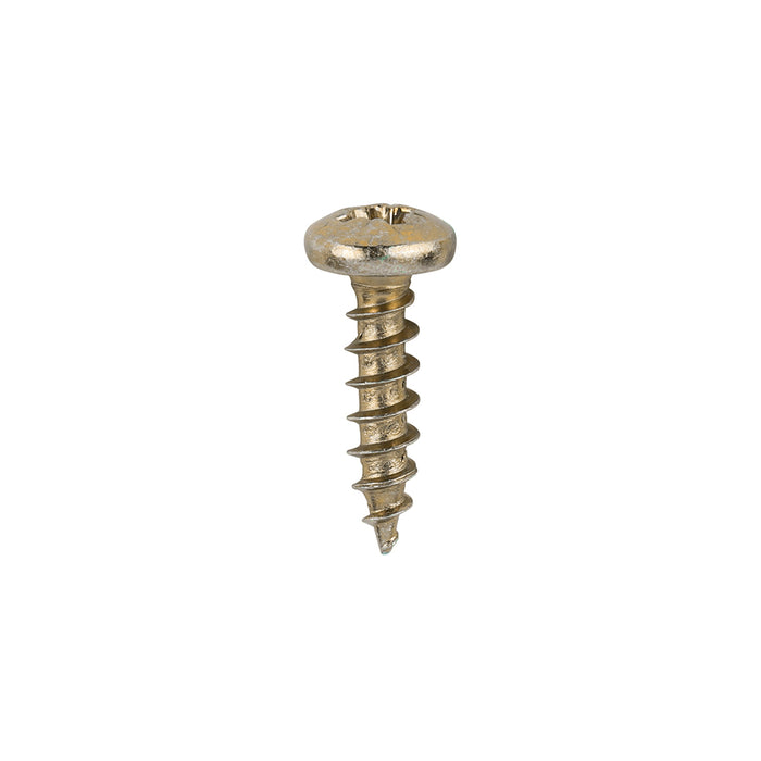 TIMCO Classic Multi-Purpose Pan Head Gold Woodscrews - 4.0 x 16