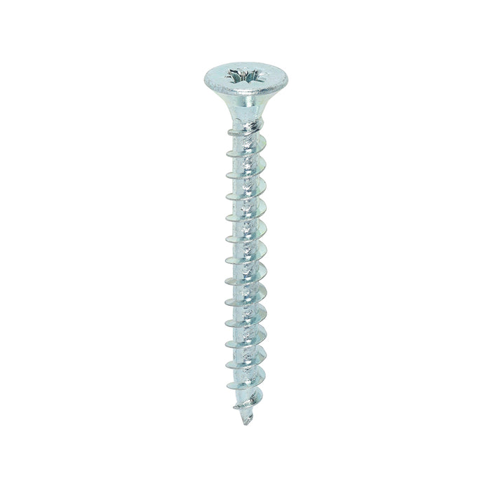 TIMCO Solo Countersunk Silver Woodscrews - 5.0 x 45