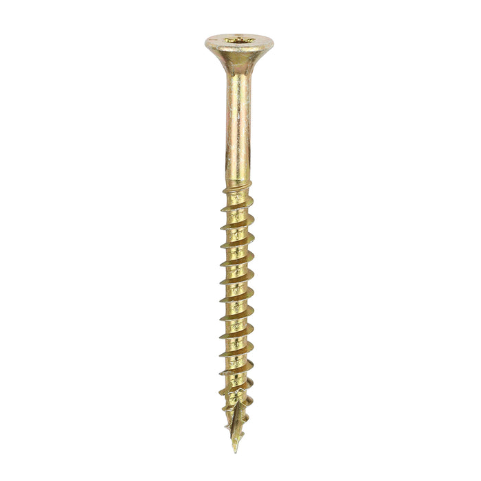 TIMCO C2 Strong-Fix Multi-Purpose Premium Countersunk Gold Woodscrews - 5.0 x 60