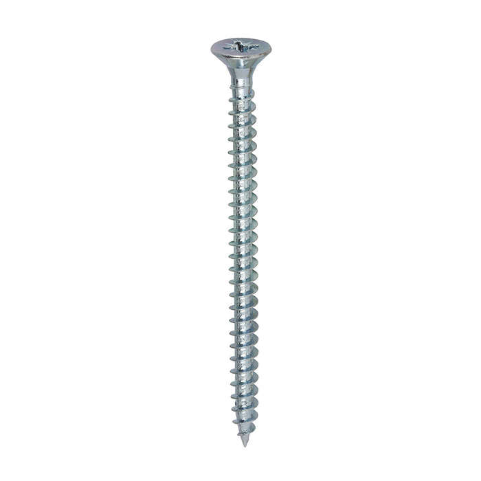 TIMCO Solo Countersunk Silver Woodscrews - 5.0 x 70