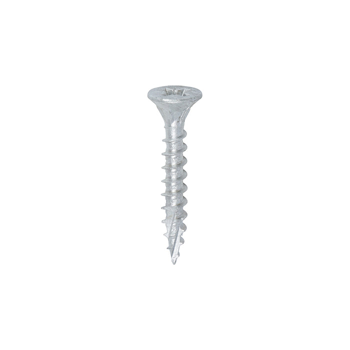 TIMCO C2 Exterior Multi-Purpose Premium Countersunk Silver Woodscrews - 6.0 x 40