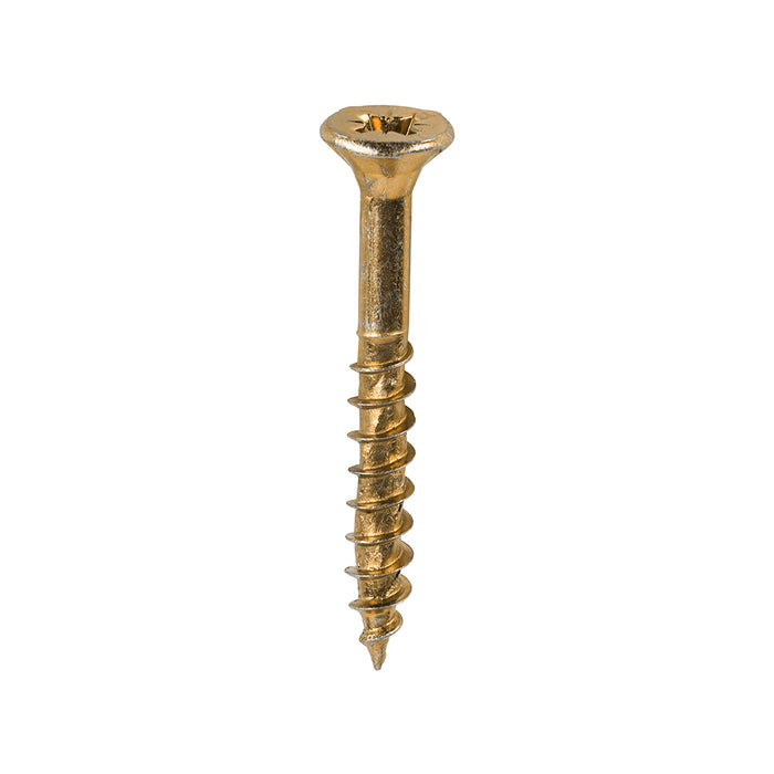 TIMCO Velocity Premium Multi-Use Countersunk Gold Woodscrews - 6.0 x 50