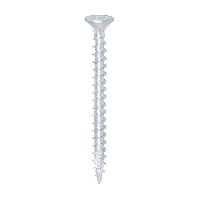 TIMCO C2 Exterior Multi-Purpose Premium Countersunk Silver Woodscrews - 6.0 x 70