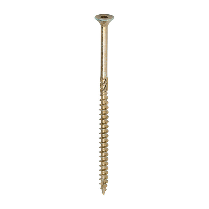 TIMCO C2 Clamp-Fix Multi-Purpose Premium Countersunk Gold Woodscrews - 6.0 x 120